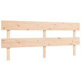 Bed frame without mattress 200x200 cm solid pine wood