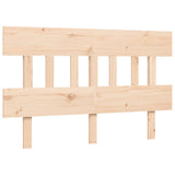 Cadre de lit sans matelas 140x200 cm bois massif de pin