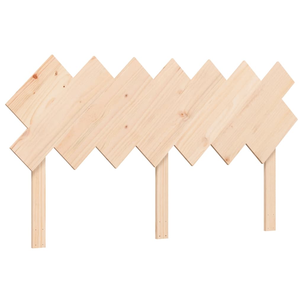 Cadre de lit sans matelas 140x190 cm bois de pin massif