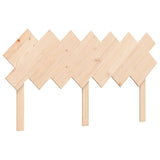 Bed frame without mattress 140x190 cm solid pine wood