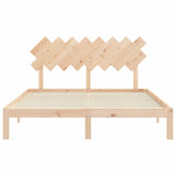 Cadre de lit sans matelas 160x200 cm bois massif de pin