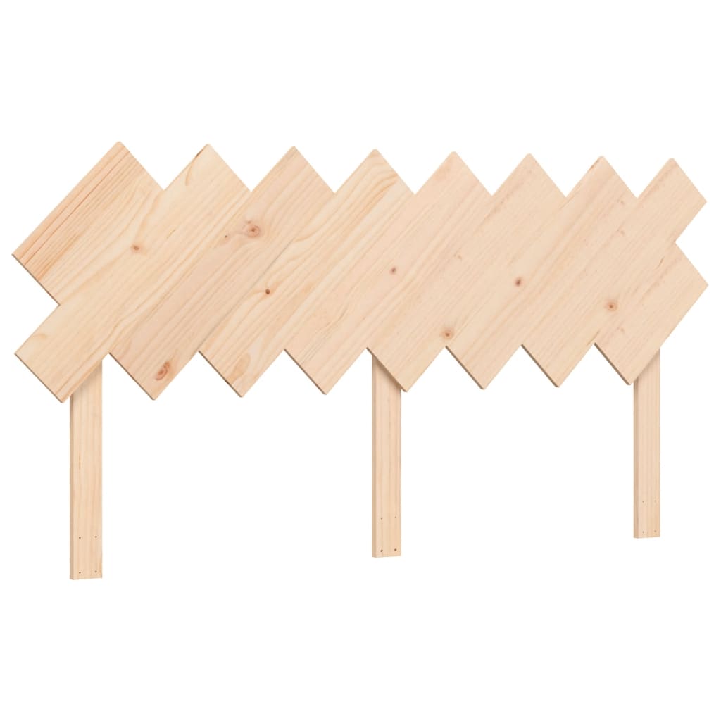 Bed frame without mattress 160x200 cm solid pine wood