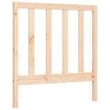 Cadre de lit sans matelas 90x200 cm bois de pin massif