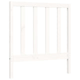 Cadre de lit sans matelas blanc 90x200 cm bois de pin massif