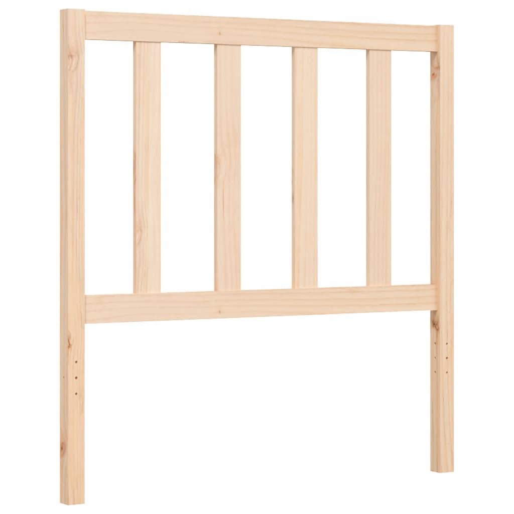 Cadre de lit sans matelas 90x200 cm bois de pin massif