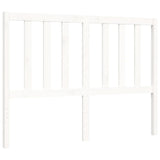 Cadre de lit sans matelas blanc 140x200 cm bois de pin massif