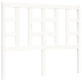 Cadre de lit sans matelas blanc 120x200 cm bois massif