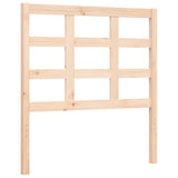 Bed frame without mattress 100x200 cm solid wood