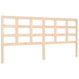 Cadre de lit sans matelas 200x200 cm bois massif