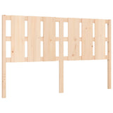 Cadre de lit sans matelas 160x200 cm bois massif