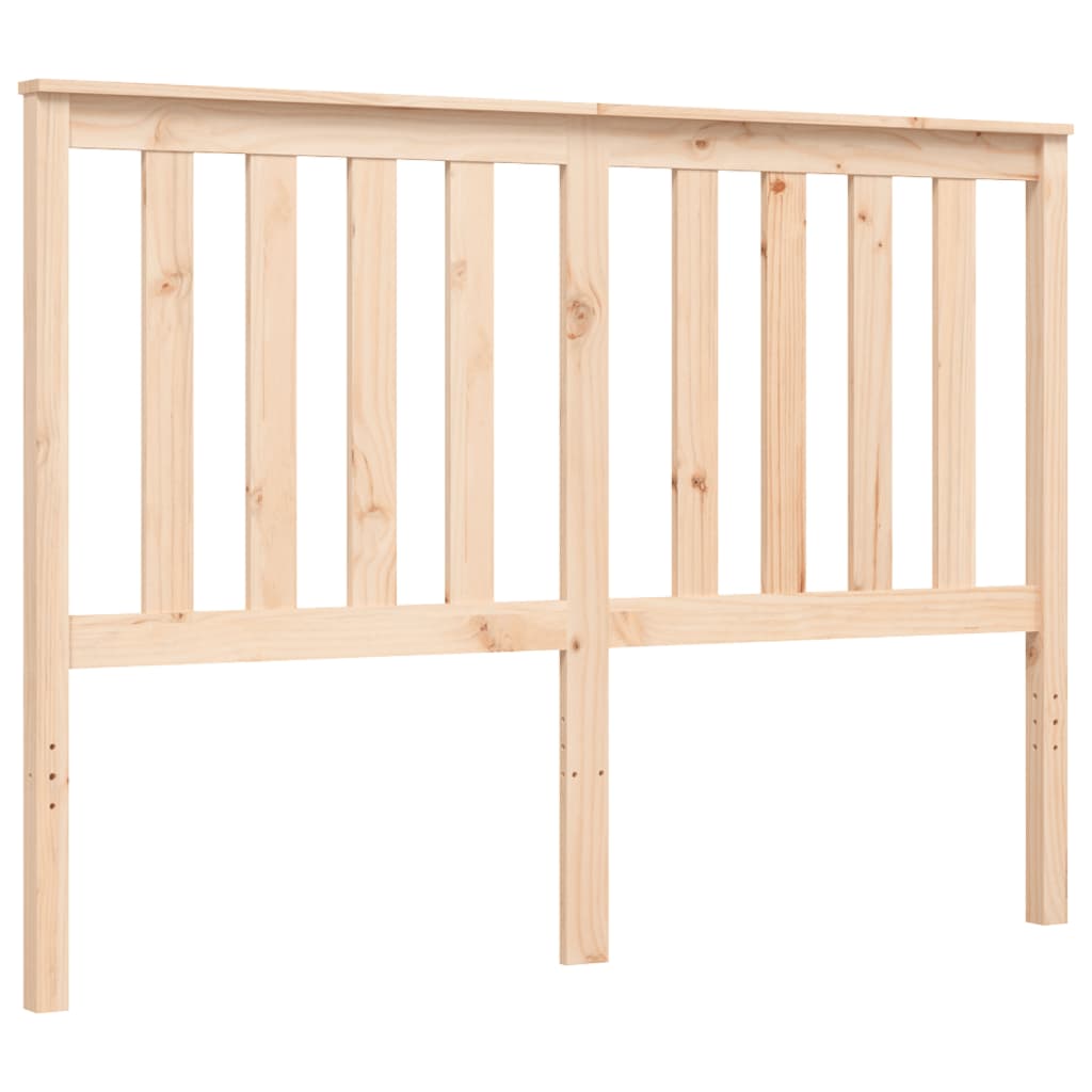 Cadre de lit sans matelas 120x200 cm bois massif