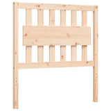 Cadre de lit sans matelas 90x200 cm bois massif