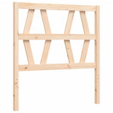 Cadre de lit sans matelas 100x200 cm bois massif