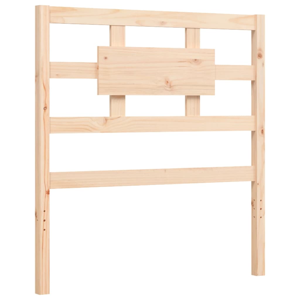 Cadre de lit sans matelas 90x200 cm bois massif