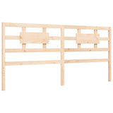 Bed frame without mattress 200x200 cm solid wood