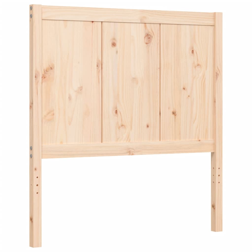 Cadre de lit sans matelas 100x200 cm bois massif