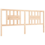 Cadre de lit sans matelas 200x200 cm bois massif