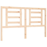 Bed frame without mattress 160x200 cm solid wood