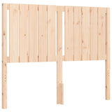 Cadre de lit sans matelas 120x200 cm bois massif