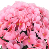 Christmas flower garlands 3 pcs pink 85cm