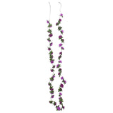 Guirlandes de fleurs artificielles 6 pcs violet clair 240 cm