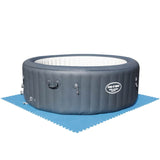 Bestway Protecteurs de sols de piscine 8 pcs bleu 58220