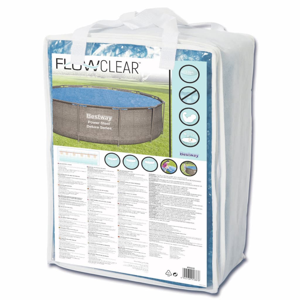 Bestway Flowclear 356 cm Solar-Poolabdeckung