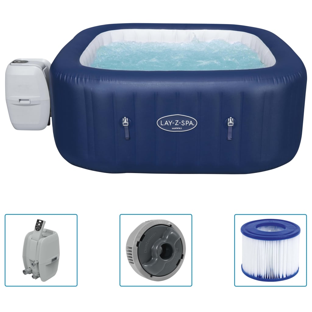 Bestway Lay-Z-Spa Hawaii AirJet aufblasbarer Whirlpool