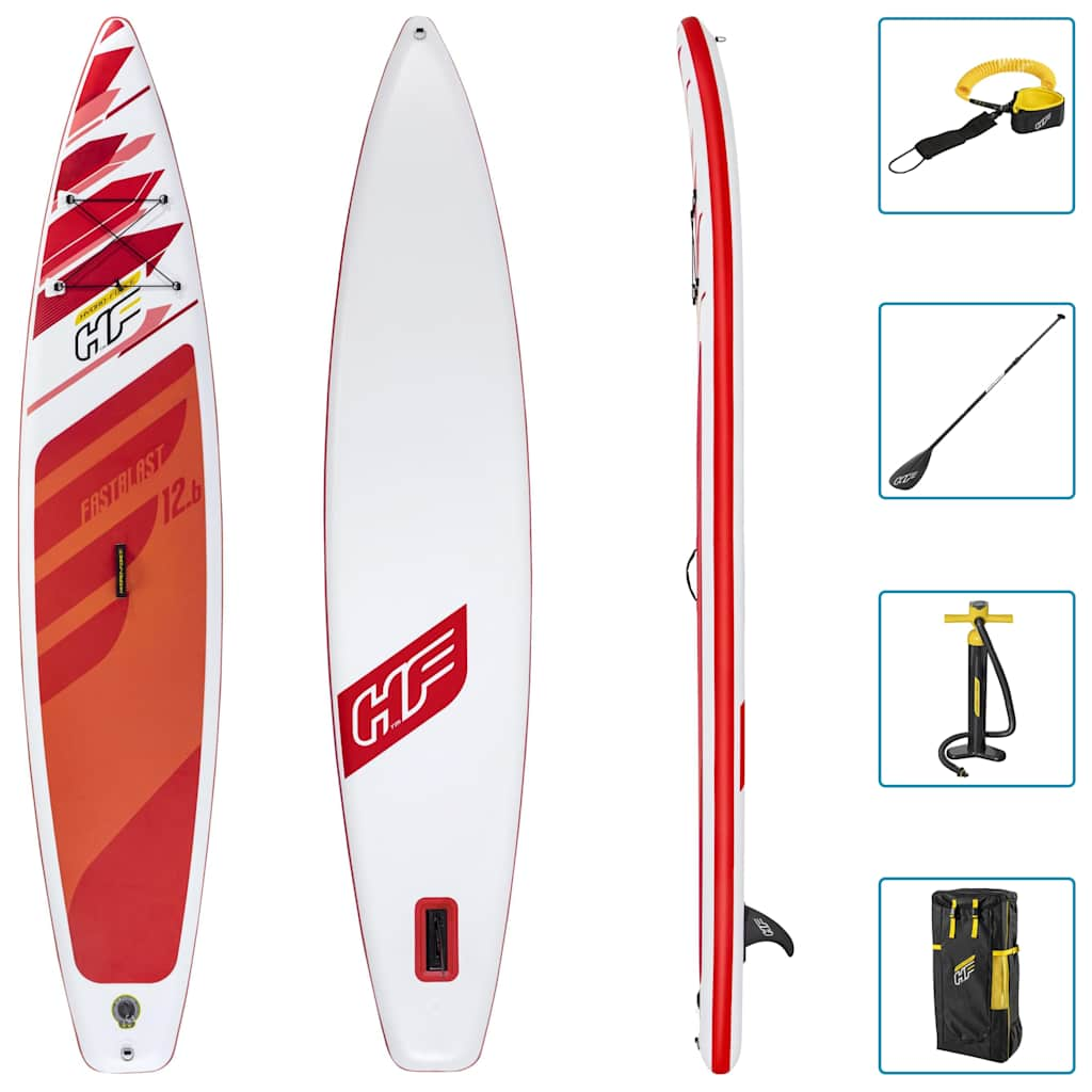 Bestway SUP gonflable Hydro-Force Fastblast Tech Set 381x76x15 cm