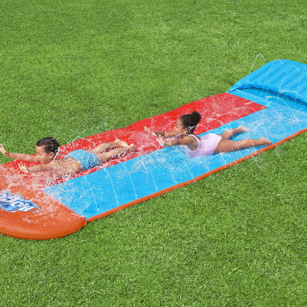 Bestway Toboggan aquatique H2OGO Tsunami Splash Ramp Toboggan double