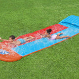 Bestway Toboggan aquatique H2OGO Tsunami Splash Ramp Toboggan double