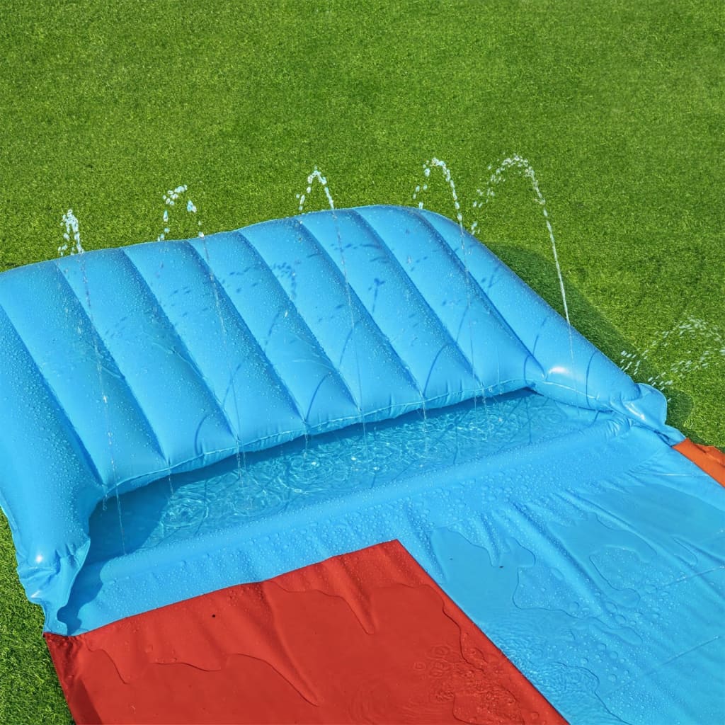 Bestway Toboggan aquatique H2OGO Tsunami Splash Ramp Toboggan double