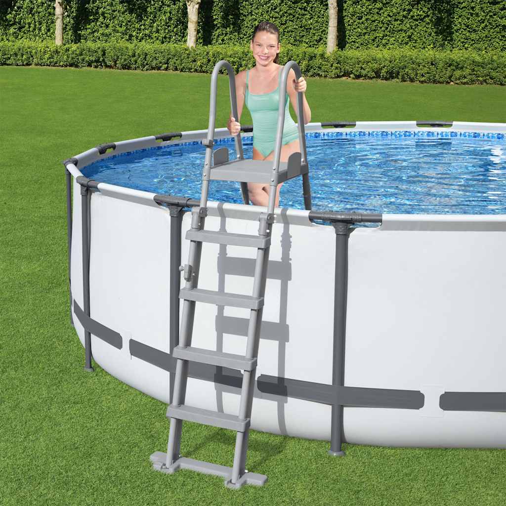 Bestway Flowclear 52" 4-Stufen-Sicherheits-Poolleiter