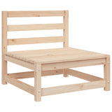 Canapé de jardin sans accoudoirs 70x70x67 cm bois de pin massif