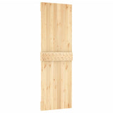 Sliding door and hardware kit 70x210 cm solid pine