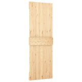 Sliding door and hardware kit 70x210 cm solid pine