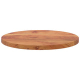 Table top Ø50x2.5 cm round solid acacia wood