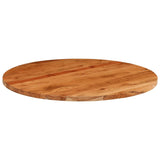 Table top Ø70x2.5 cm round solid acacia wood