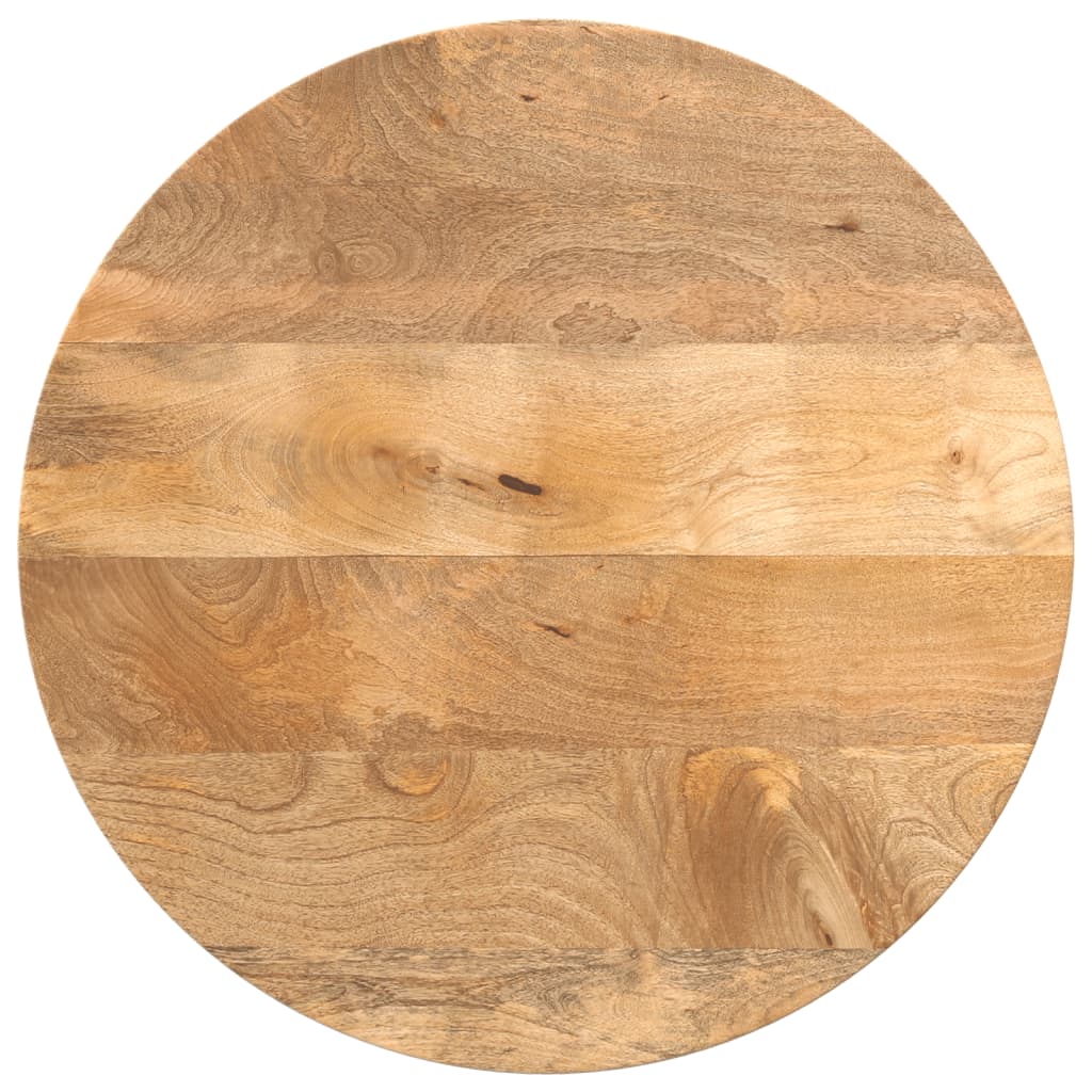 Table top Ø 40x2.5 cm round solid mango wood