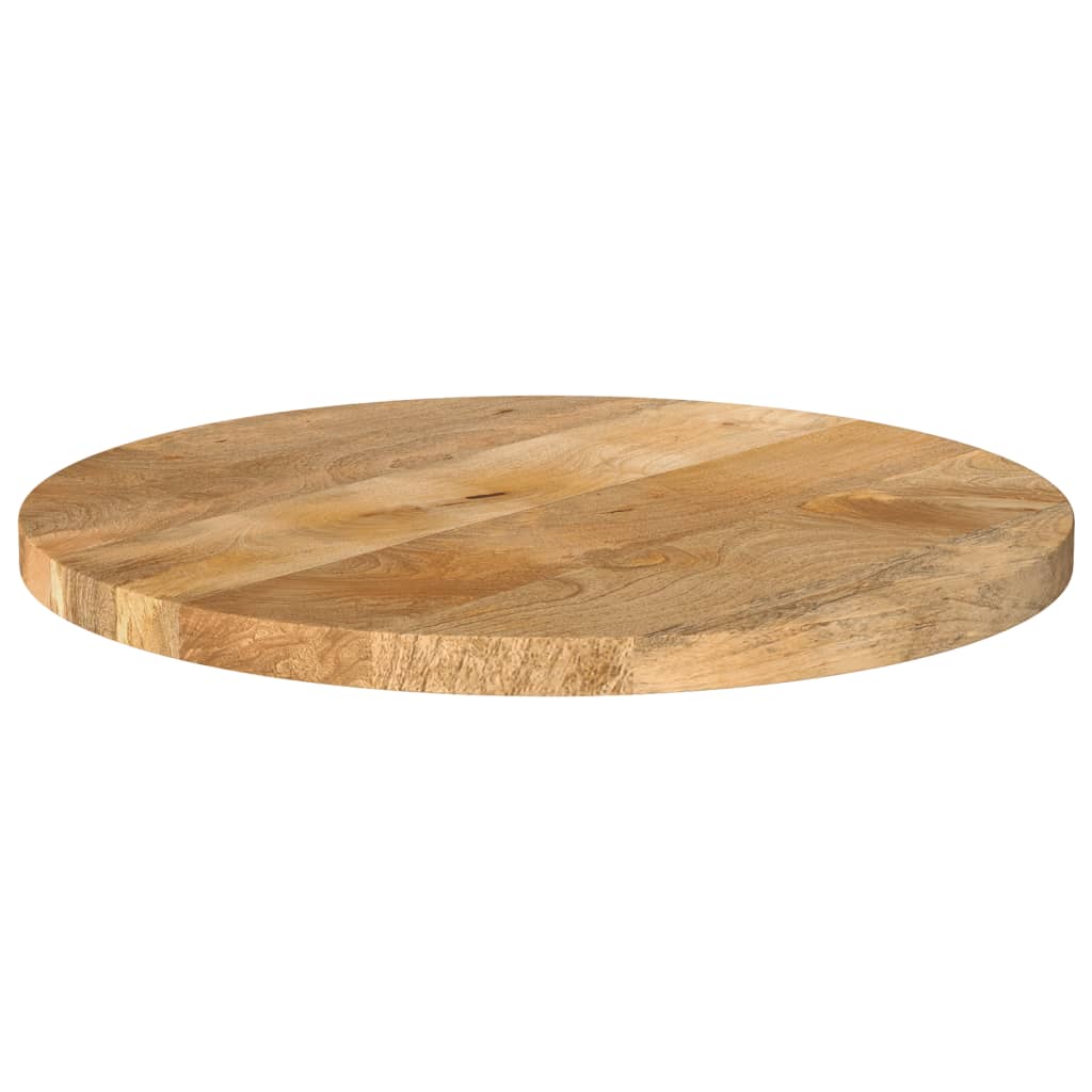 Table top Ø 40x2.5 cm round solid mango wood