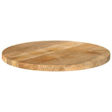 Table top Ø 40x2.5 cm round solid mango wood