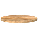 Table top Ø 50x3.8 cm round solid mango wood