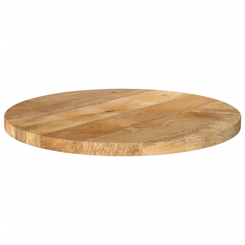 Table top Ø 60x2.5 cm round solid mango wood