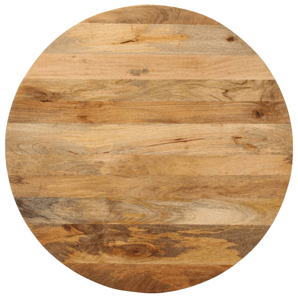 Table top Ø 70x2.5 cm round solid mango wood