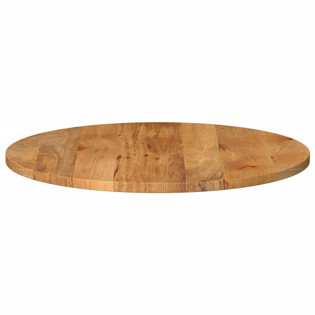 Table top Ø 70x2.5 cm round solid mango wood