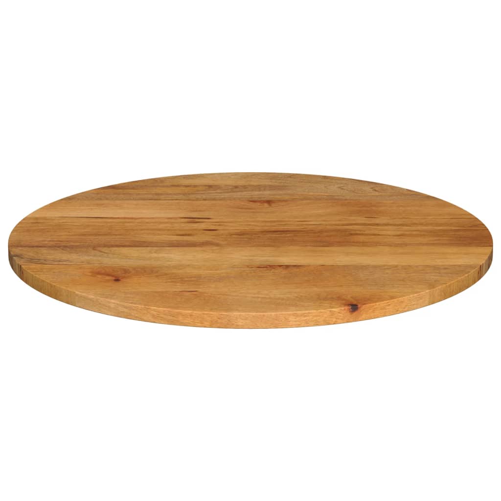 Table top Ø 80x2.5 cm round solid mango wood