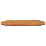 Table top 90x40x2.5 cm oval solid acacia wood