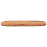 Table top 100x40x2.5 cm oval solid acacia wood