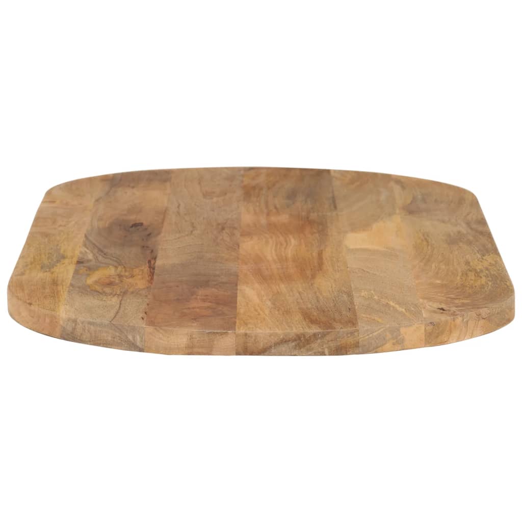 Dessus de table 90x40x2,5 cm ovale bois massif de manguier