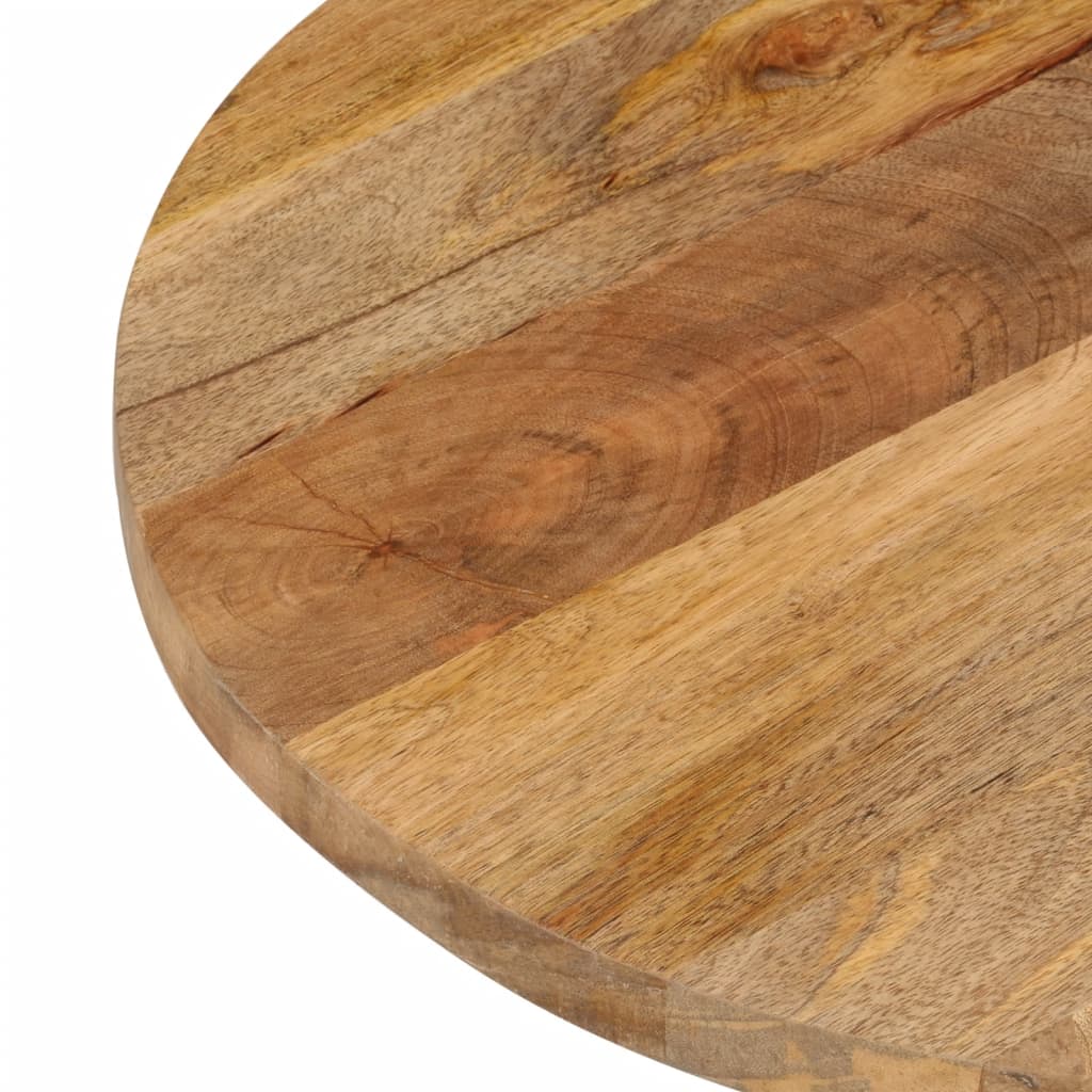 Table top 100x40x2.5 cm oval solid mango wood